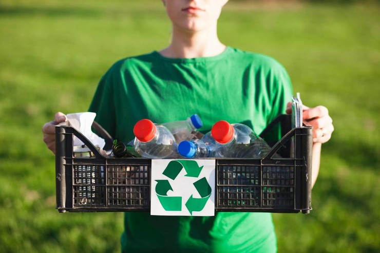 contenedor para reciclaje de residuos Barcelona